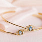 PULSERA VERMEIL VINTAGE "Santorini Collection"